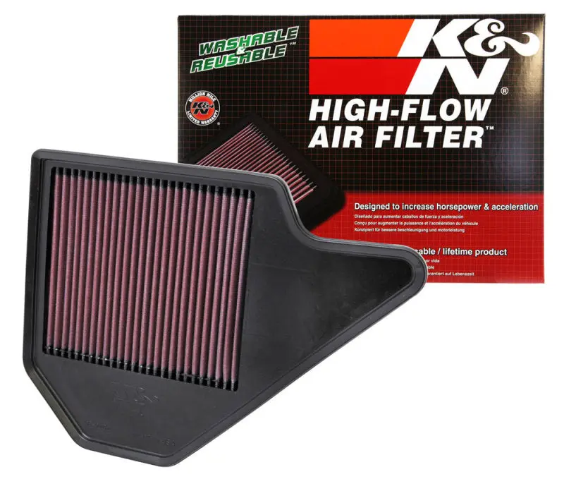 K&N KNN33-2462 Replacement Air Filter For 11-12 Chrysler Town & Country / Dodge Grand Caravan / 11 VW Routan №15