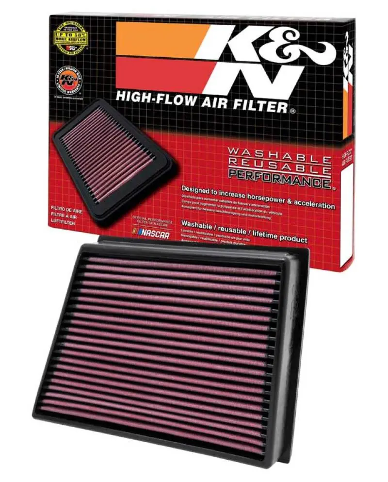 K&N KNN33-2466 Replacement Air Filter For 11-12 GMC Sierra / Chevy Silverado №10