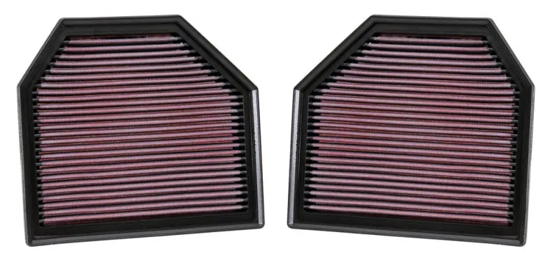 K&N KNN33-2488 Replacement Air Filter For 11-14 BMW M5/M6 4.4L V8 / 2015 M4/M3 3.0L I6 (2 Per Box) №4