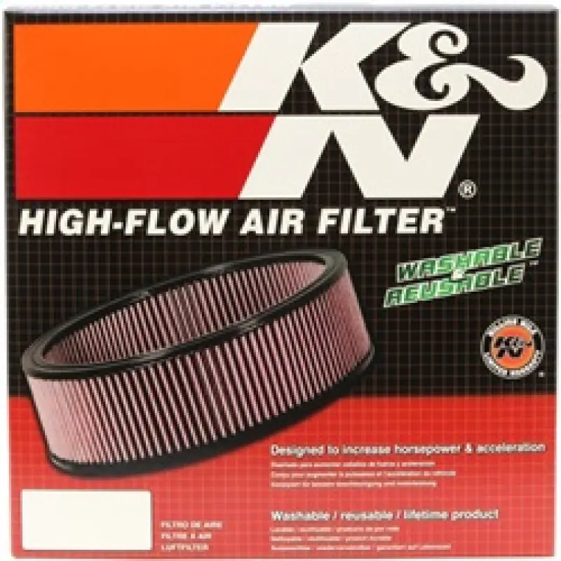 K&N KNNE-1450 Replacement Air Filter GM CARS AND TRUCKS,V6,V8,1969-92 №5