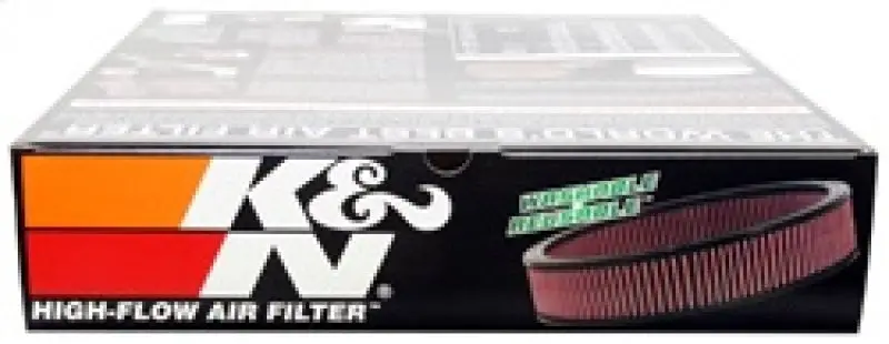 K&N KNNE-1650 Replacement Air Filter GM CARS & TRUCKS, V8, 1966-84 №6