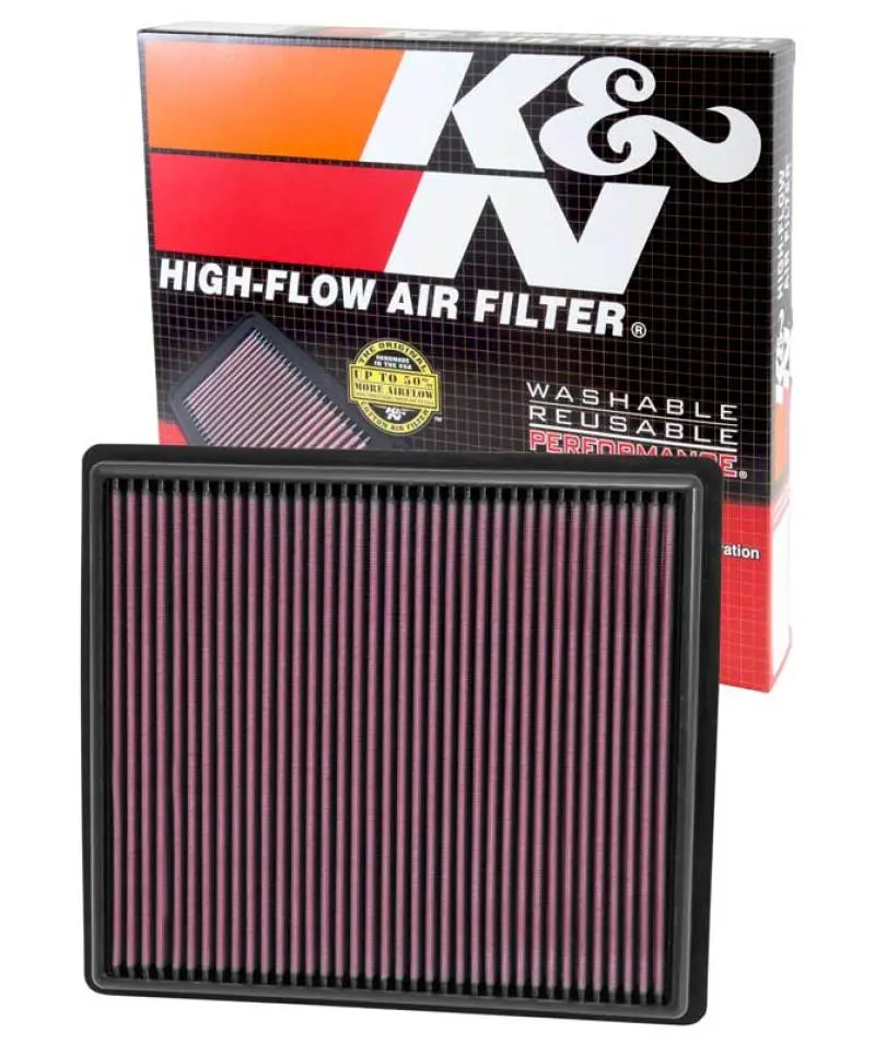 K&N KNN33-2497 Replacement Air Filter - Panel For 13 Chevrolet Malibu 2.5L/2.0L №11