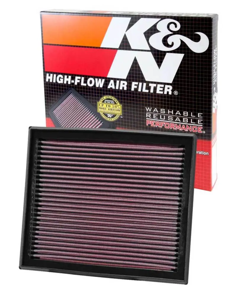 K&N KNN33-2873 Replacement Air Filter VOLVO S40 2.4L-L5; 2004 №12