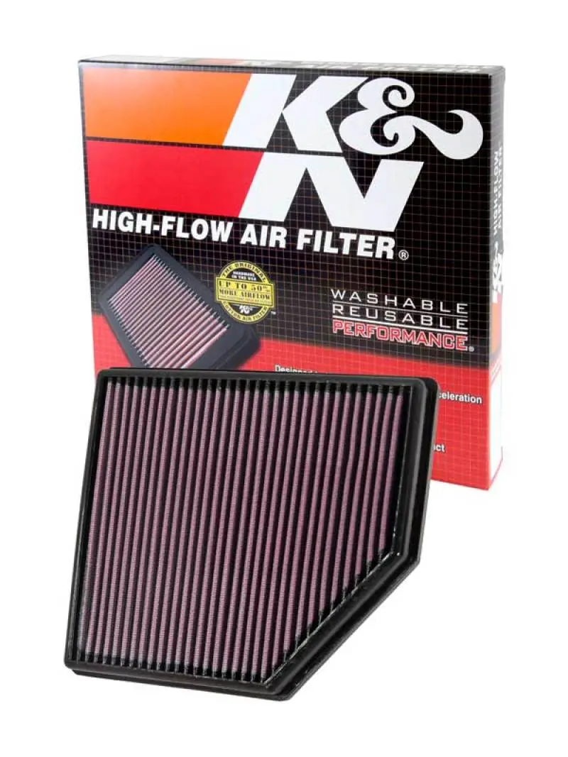 K&N KNN33-2418 Replacement Air Filter VOLVO S80 3.2L L6; 2008 №11