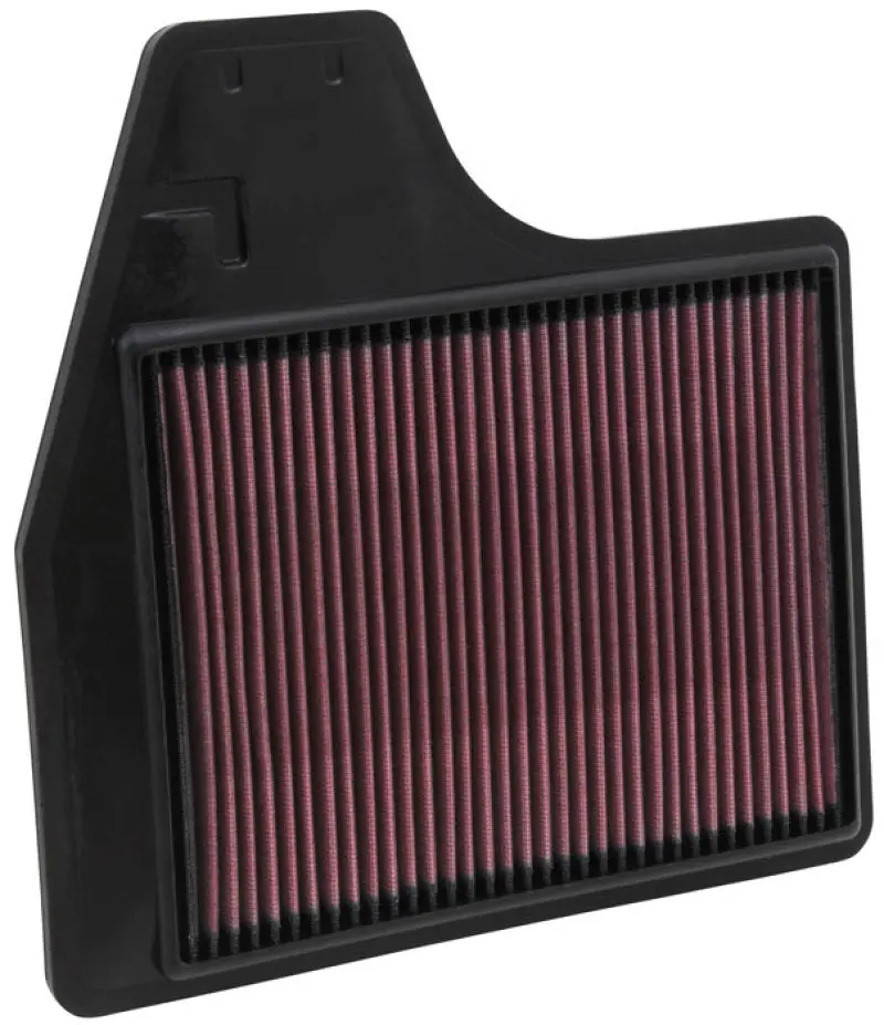 K&N KNN33-2478 Replacement Filter 11.438in O/S Length X 11.375in O/S Width X 1in H For 13 Nissan Altima 2.5L №1