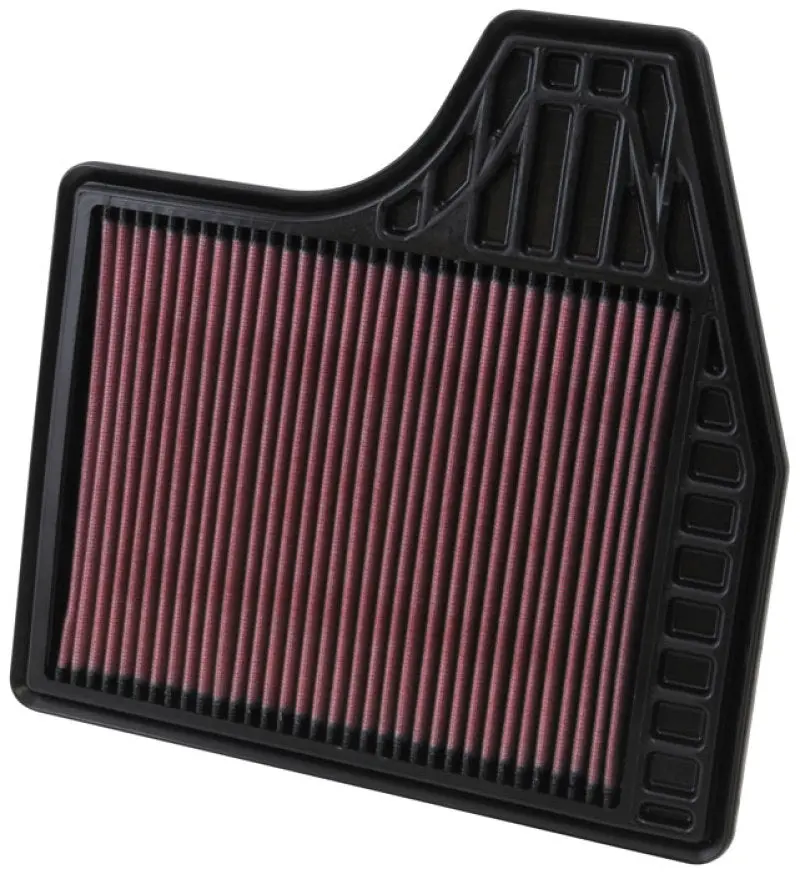 K&N KNN33-2478 Replacement Filter 11.438in O/S Length X 11.375in O/S Width X 1in H For 13 Nissan Altima 2.5L №3