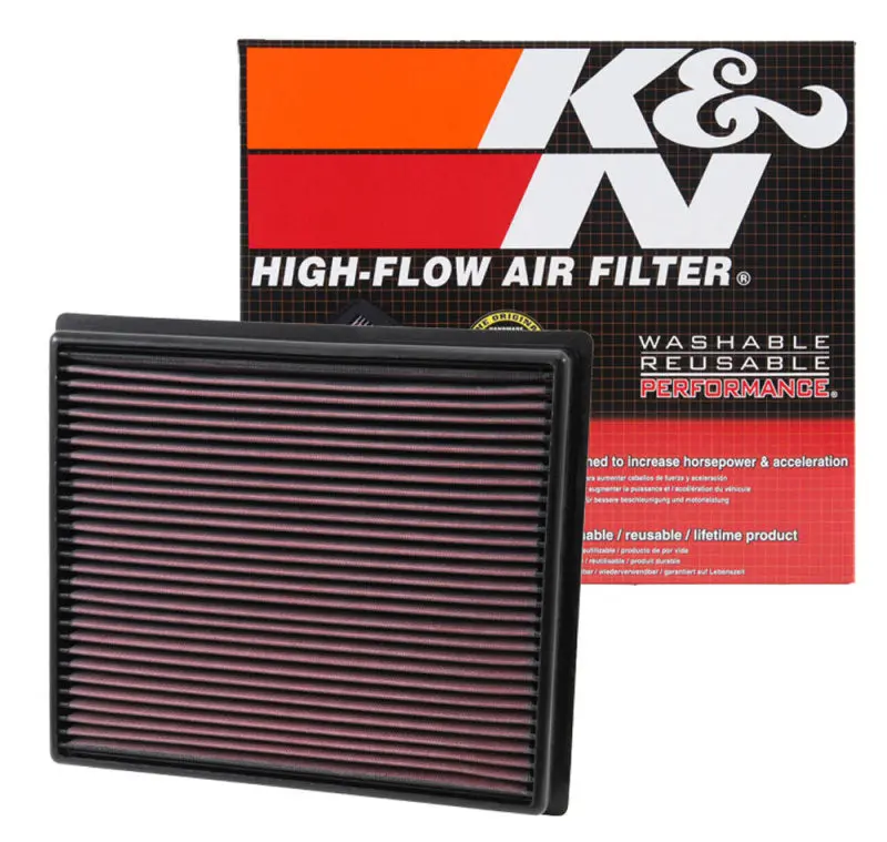 K&N KNN33-5017 Replacement Panel Air Filter For Toyota 2014 Tundra 4.6L/5.7L/ 2014 Sequoia 5.7L V8 №15