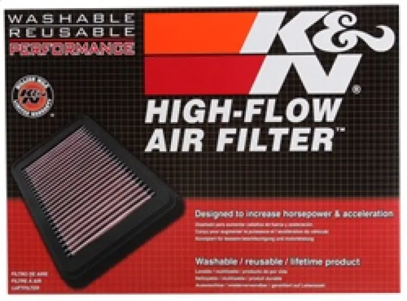 K&N KNN33-3022 Replacement Panel Air Filter (Right Side) 2014-2015 Jaguar F-Type 3.0L/5.0L №12