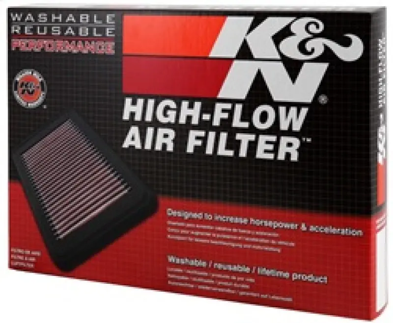 K&N KNN33-3022 Replacement Panel Air Filter (Right Side) 2014-2015 Jaguar F-Type 3.0L/5.0L №7