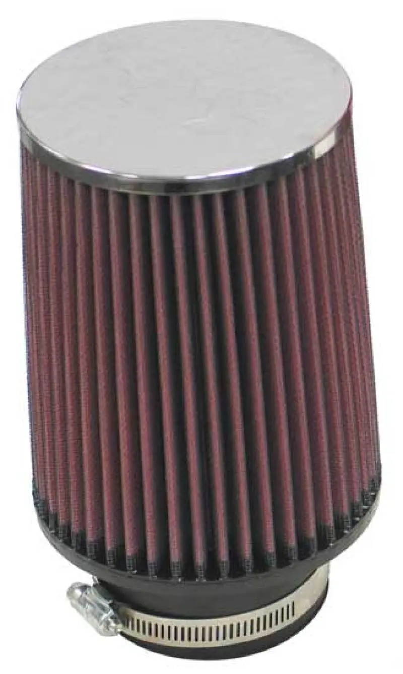 K&N KNNRF-1030 Round Tapered Universal Air Filter 3 Inch Flange / 5 Inch Base / 4 1/2 Inch Top / 6 1/2 Inch Hei