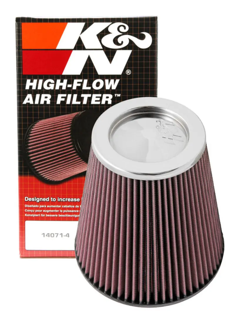 K&N KNNRF-1041 Round Tapered Universal Air Filter 6 Inch Flange 7 1/2 Inch Base 5 Inch Top 7 1/2 Inch Height №17