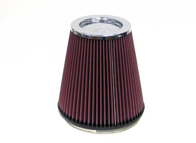 K&N KNNRF-1044 Round Tapered Universal Air Filter 6 Inch Flange 7.5 Inch Base 5 Inch Top 8 Inch Height