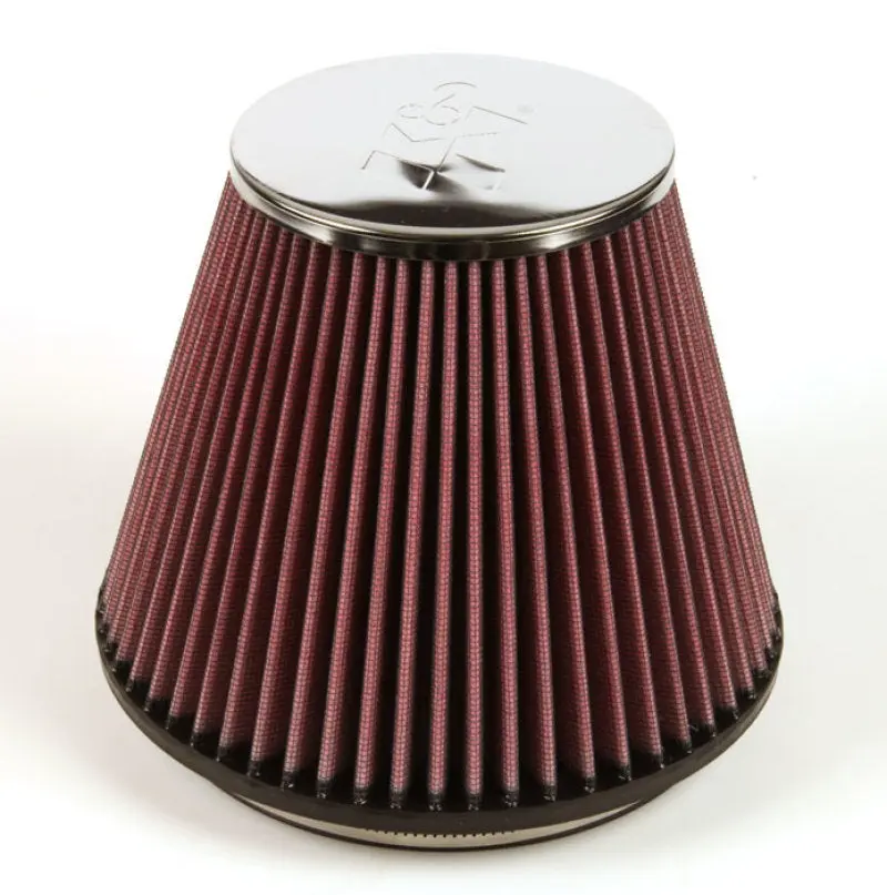 K&N KNNRF-1048 Round Tapered Universal Air Filter 6in Flange ID X 7.5in Base OD X 4.5in Top OD X 6in H №10