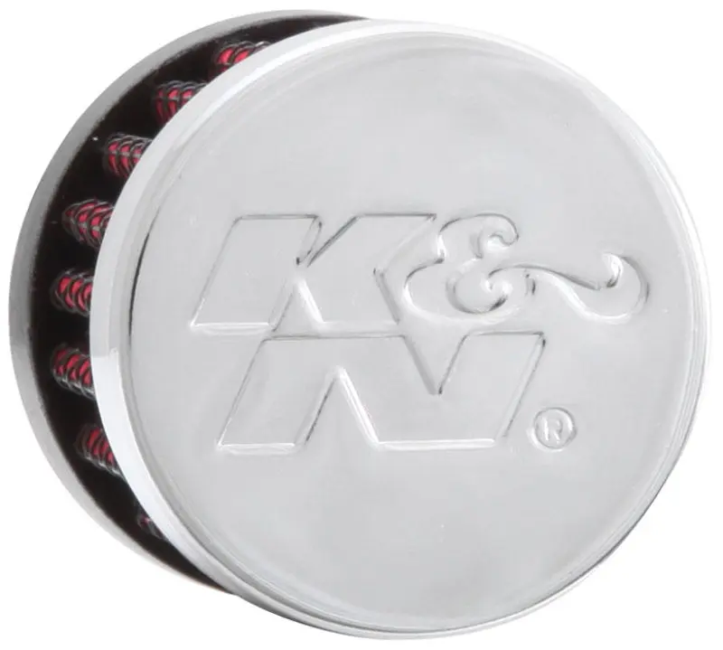 K&N KNN62-2480 Rubber Base Crankcase Vent Filter - 0.55in Flange ID 1.375in OD 1.125in Height №12