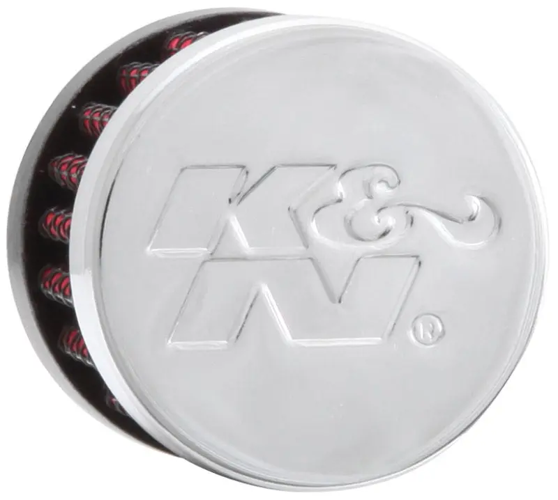 K&N KNN62-2480 Rubber Base Crankcase Vent Filter - 0.55in Flange ID 1.375in OD 1.125in Height №4