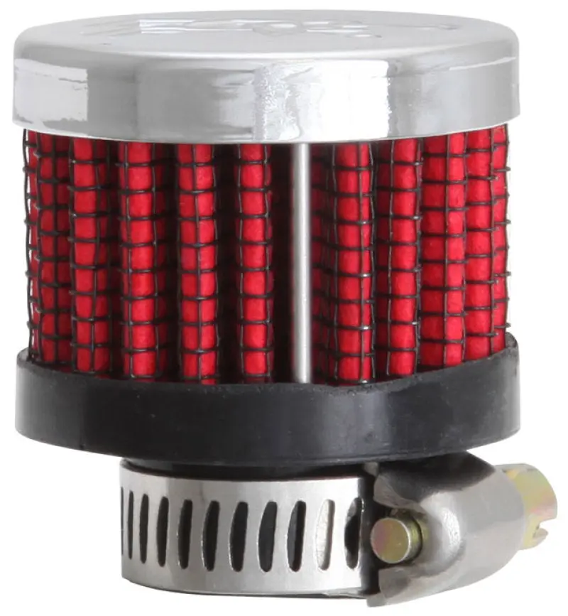 K&N KNN62-2480 Rubber Base Crankcase Vent Filter - 0.55in Flange ID 1.375in OD 1.125in Height №6