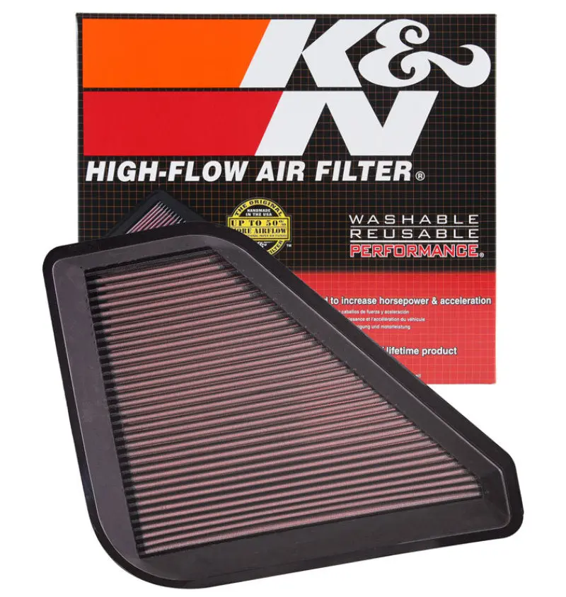 K&N KNN33-2394 Saturn Outlook / GMC Acadia 3.6L Drop In Air Filter №13