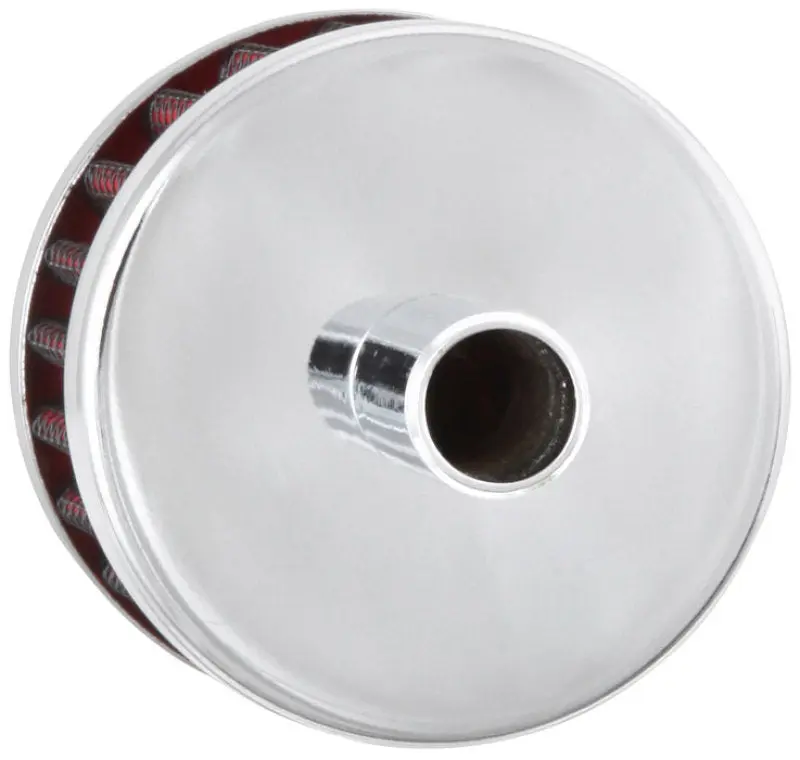 K&N KNN62-1015 Steel Base Chrome Top Crankcase Vent Filter 1/2in. Vent / 2in. OD / 1-1/2in. Height №4