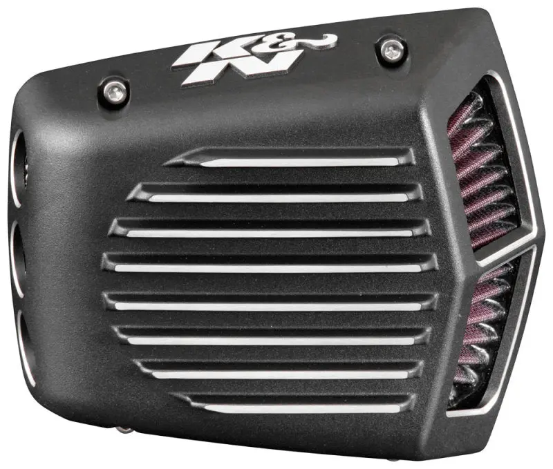 K&N KNNRK-3950 Street Metal Intake System For 01-16 Harley Davidson Softail/Dyna - Shaker Black №3