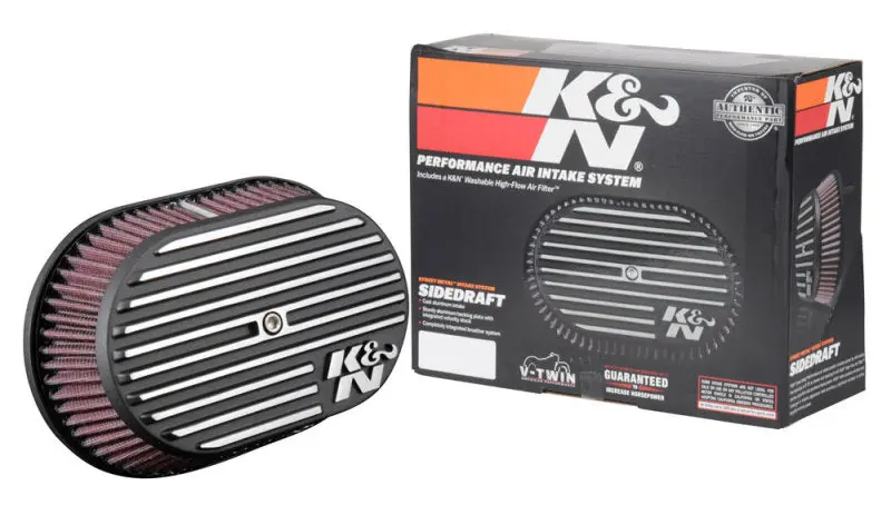 K&N KNNRK-3952 Street Metal Intake System For 12-16 Harley Davidson Road King 103cl Side Draft Touring №18