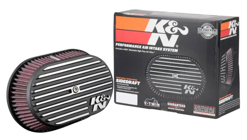 K&N KNNRK-3952 Street Metal Intake System For 12-16 Harley Davidson Road King 103cl Side Draft Touring №22