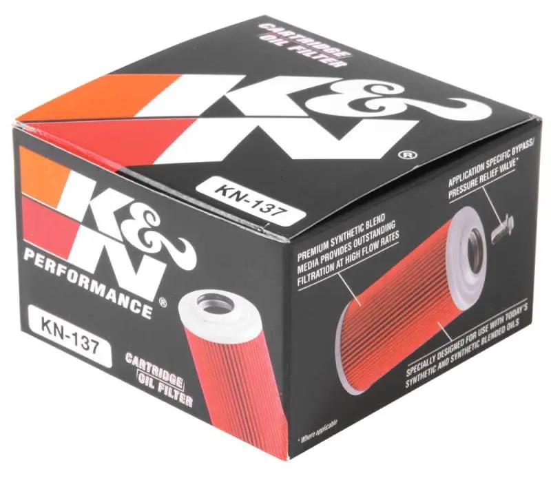 K&N KNNKN-137 Suzuki 2.375in OD X 1.469in H Oil Filter №7