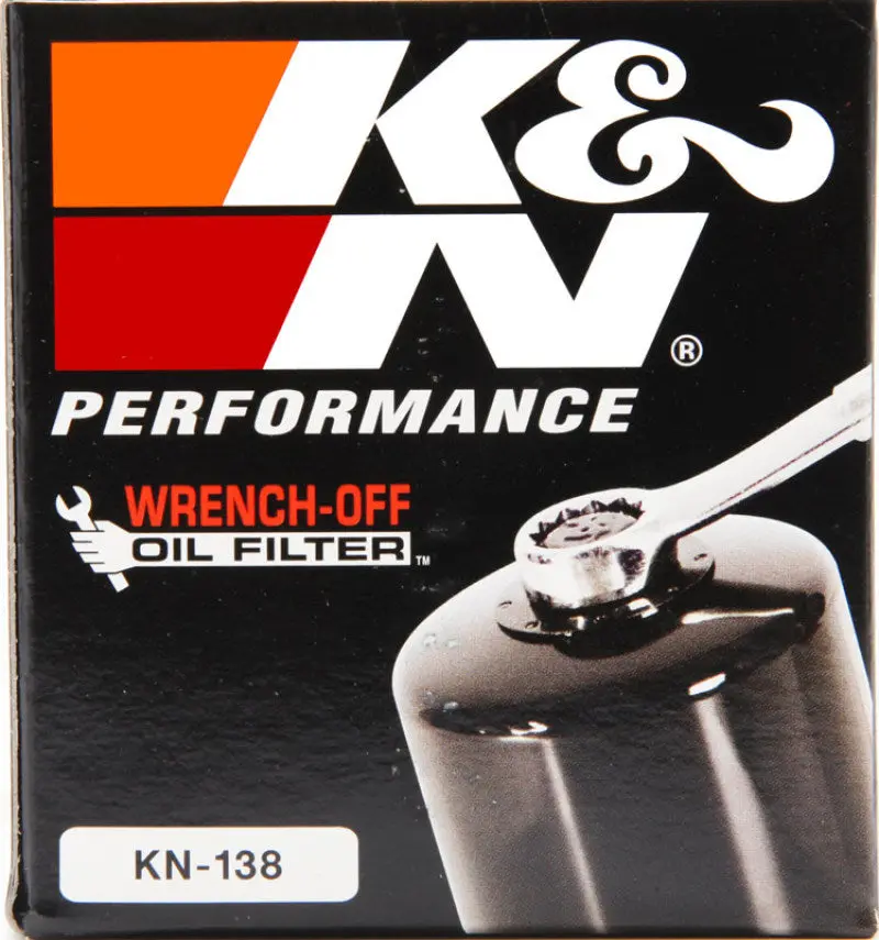 K&N KNNKN-138 Suzuki / Arctic Cat / Cagiva / Kawasaki / Kymco / Aprilia 2.813in OD X 3.031in H Oil Filter №6