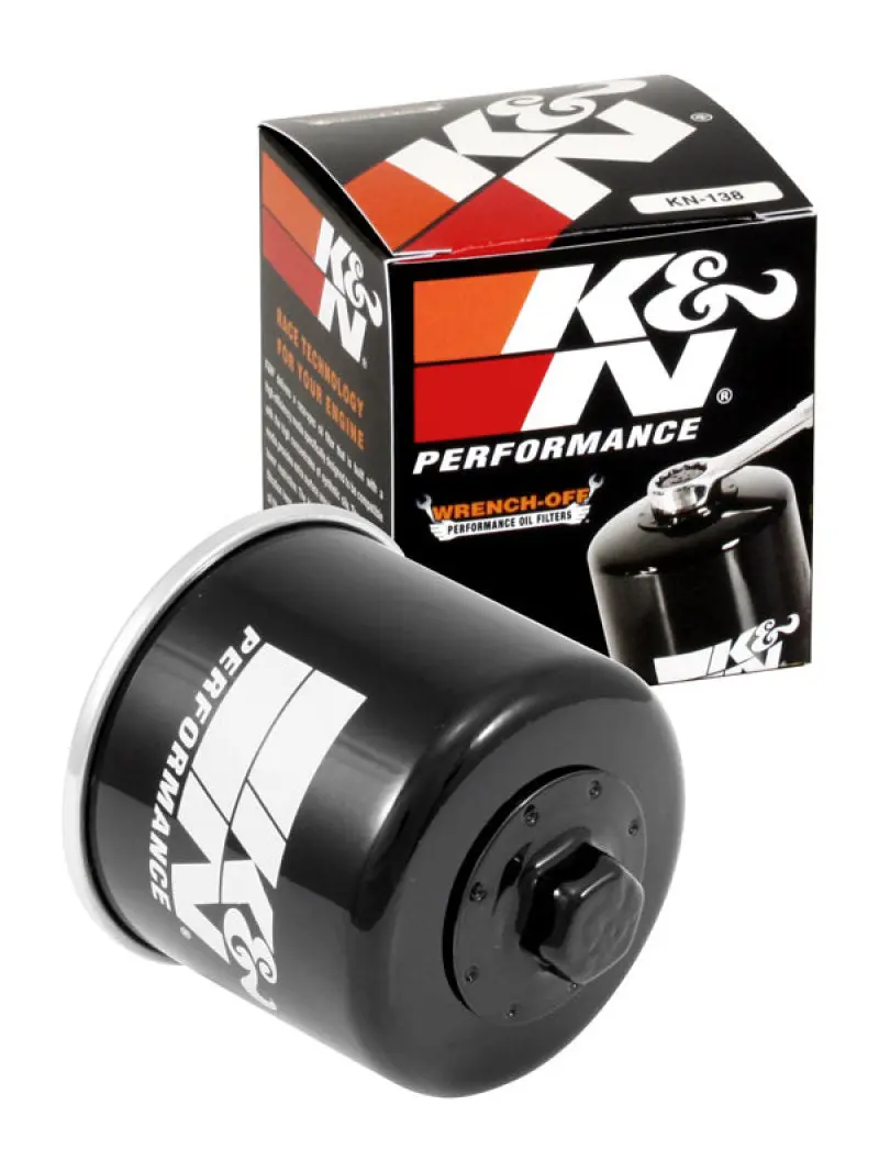 K&N KNNKN-138 Suzuki / Arctic Cat / Cagiva / Kawasaki / Kymco / Aprilia 2.813in OD X 3.031in H Oil Filter №8