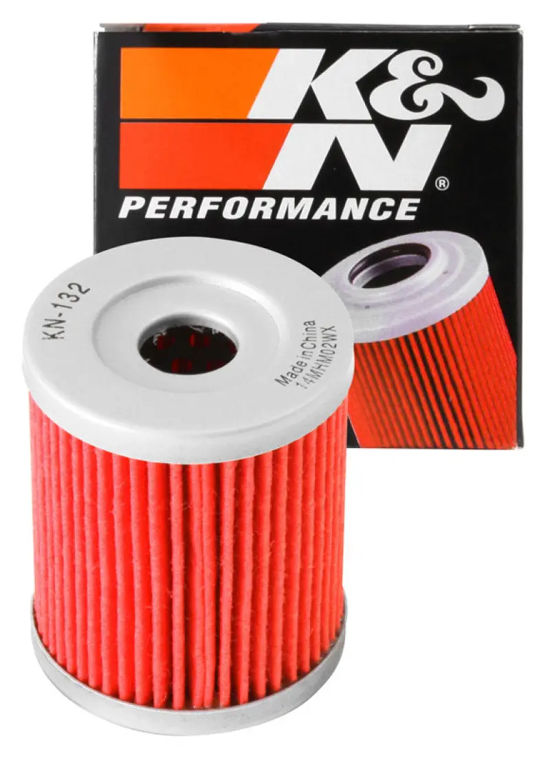 K&N KNNKN-132 Suzuki / Arctic Cat / Kawasaki / Yamaha 1.75in OD X 2.125in H Oil Filter №12