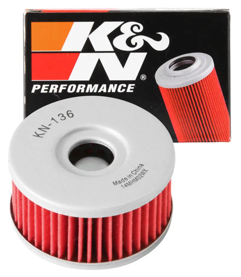 K&N KNNKN-136 Suzuki / Betamotor 2.375in OD X 1.25in H Oil Filter №11