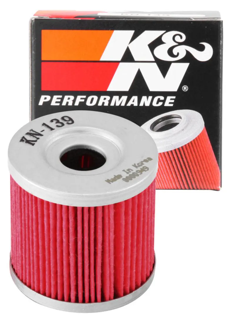 K&N KNNKN-139 Suzuki / Kawasaki / Arctic 1.75in OD X 1.719in H Oil Filter №12