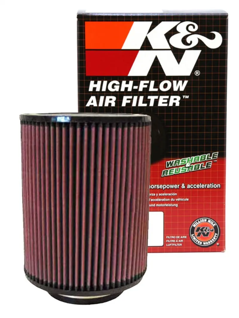 K&N KNNRD-1460 Universal Air Filter 4in Flange ID 7in OD 9in Height №9