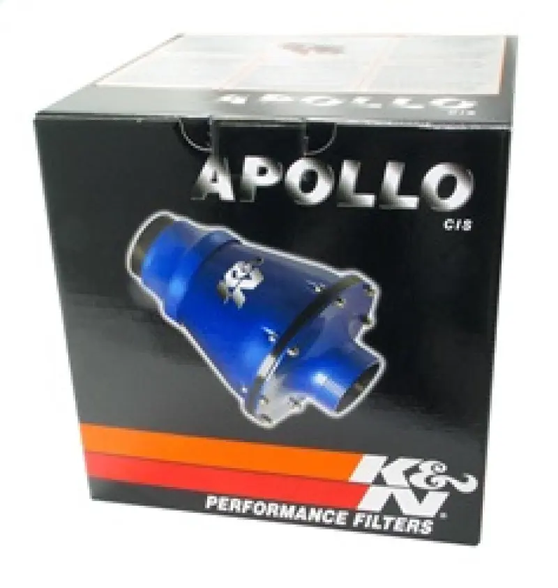 K&N KNNRC-5052AB Universal Apollo Black Cold Air Intake - 70mm OD FLG PP №9