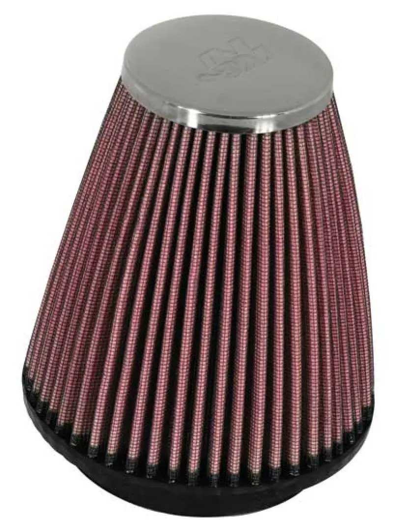 K&N KNNRC-1250 Universal Chrome Filter 2.25 Inch Flange / 3.5 Inch Base / 2 Inch Top / 4 Inch Height