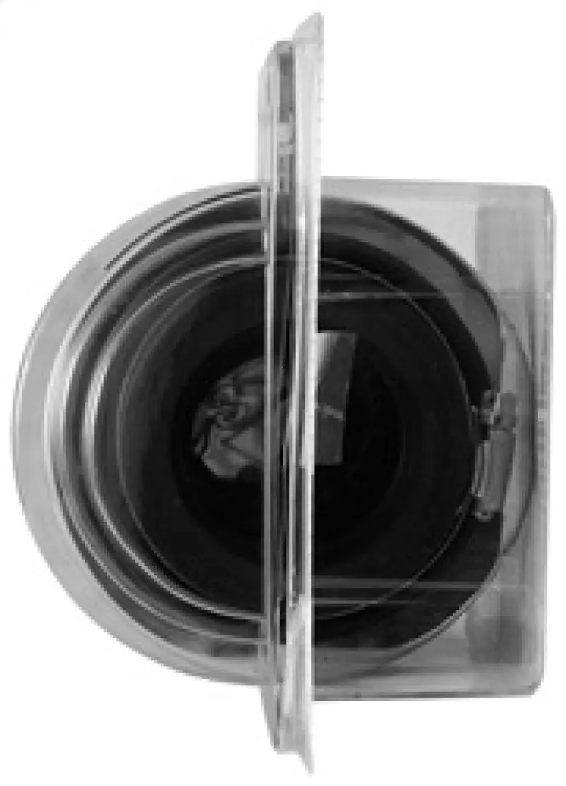 K&N KNNRG-1003RD-L Universal Chrome Filter 2 3/4in FLG / 4 1/2in Bottom / 4 1/2in Height №10