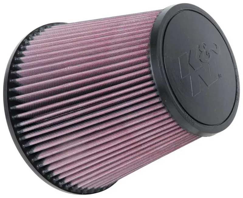 K&N KNNRU-1029 Universal Clamp-On Air Filter 3-7/8in FLG / 7-1/2in B / 5in T / 7in H