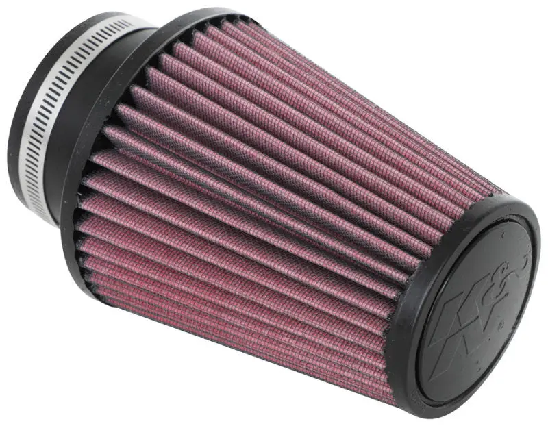 K&N KNNRU-1039 Universal Clamp-On Air Filter 3in Flange ID X 5in Base OD X 3.5in Top OD X 6in Height