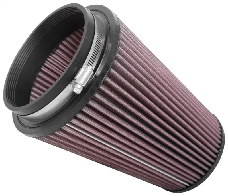 K&N KNNRU-2815 Universal Clamp-On Air Filter 5in FLG / 6-1/2in B / 4-3/8in T / 8-3/4in H №19