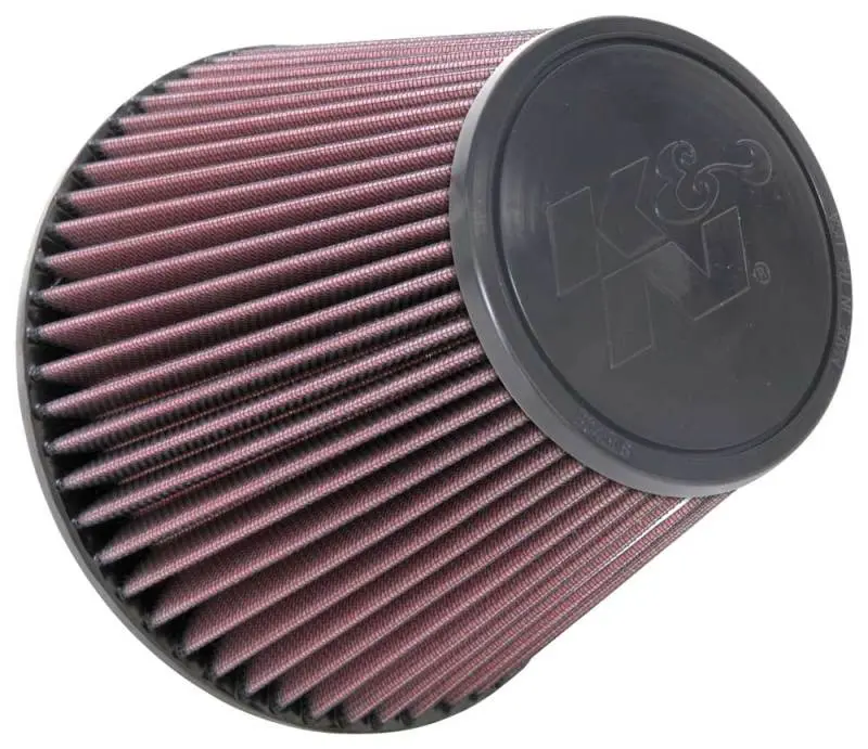 K&N KNNRU-1048 Universal Clamp-On Air Filter 6in Flange / 7-1/2in Base / 4-1/2in Top / 6in Height