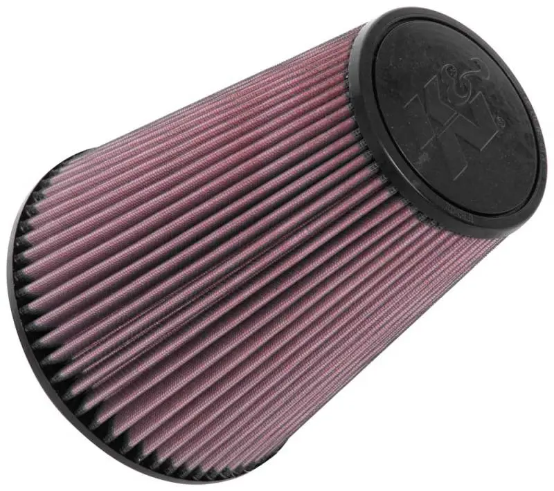 K&N KNNRU-5046 Universal Clamp-On Air Filter 6in FLG / 7-1/2in B / 4-1/2in T / 9in H