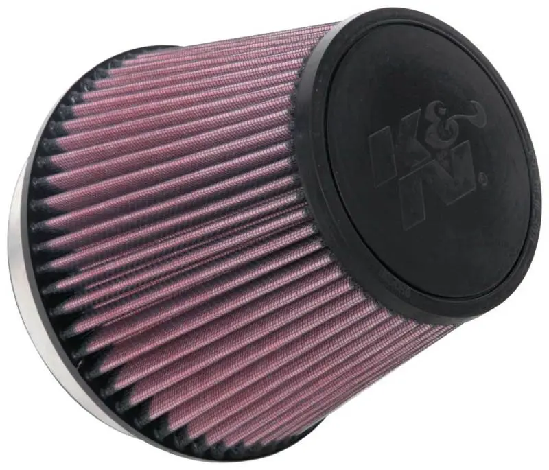 K&N KNNRU-1036 Universal Clamp-On Air Filter 6in FLG / 7-1/2in B / 5in T / 6in H