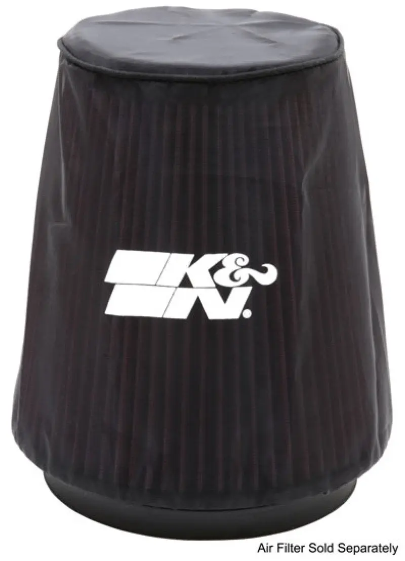 K&N KNN22-8038DK Universal P Dry Charger Round Tapered Air Filter Wrap Black