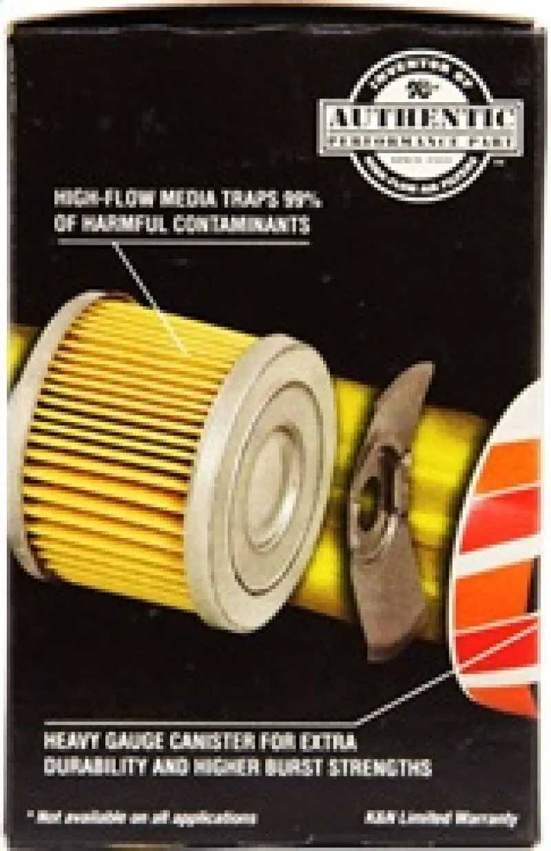 K&N KNNHP-2006 Universal Performance Gold Oil Filter №15