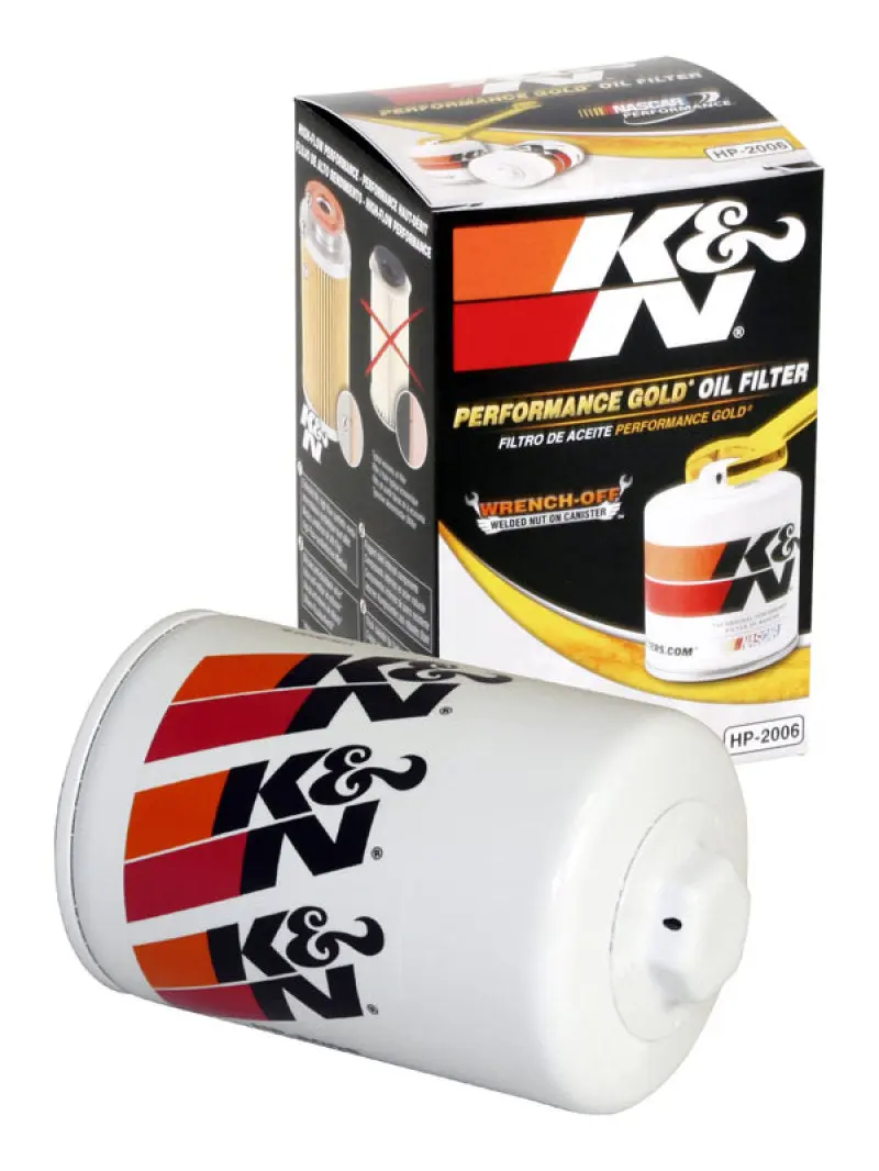 K&N KNNHP-2006 Universal Performance Gold Oil Filter №7