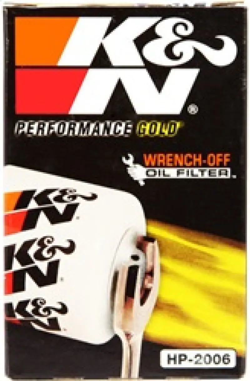 K&N KNNHP-2006 Universal Performance Gold Oil Filter №8