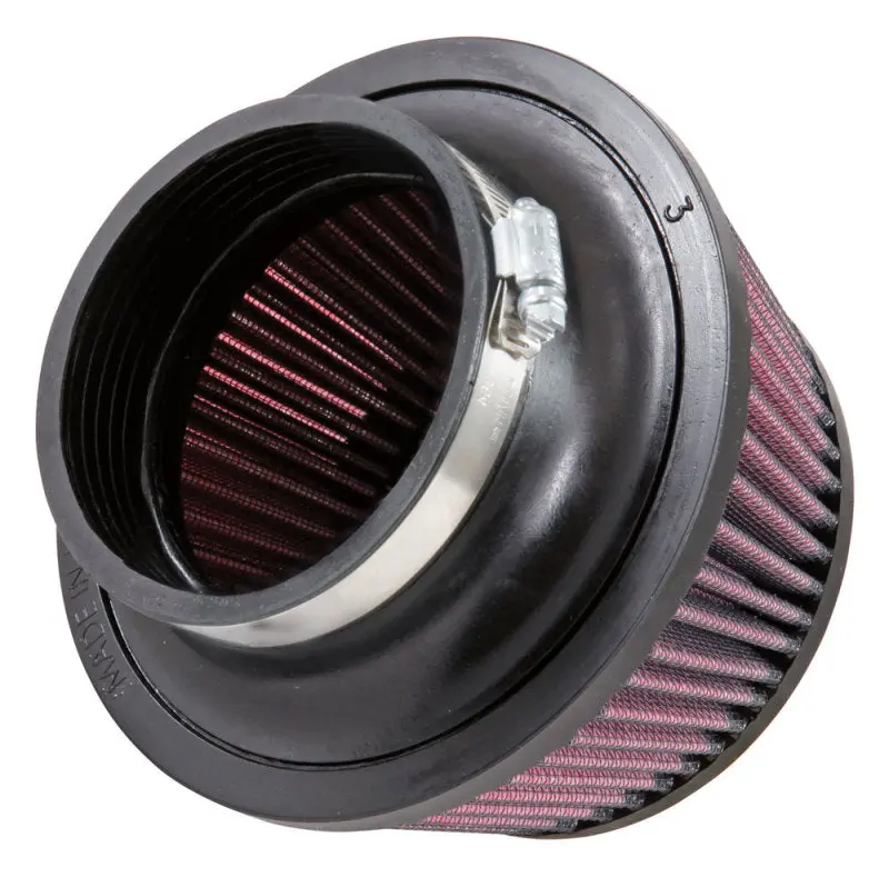 K&N KNNRU-5288 Universal Round Clamp-On Air Filter 3in Flange ID X 6in Base OD X 4.625in Top OD X 3in Height №4