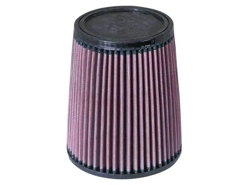 K&N KNNRU-3610 Universal Rubber Filter 2.75in Flange ID X 5.875in Base OD X 4.75in Top OD X 7in Height