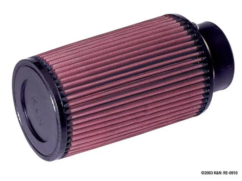 K&N KNNRE-0910 Universal Rubber Filter 3inch FLG / 5inch OD-B / 4-5/8inch OD-T / 8inch H №1