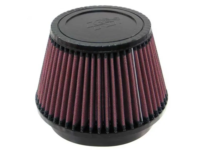 K&N KNNRU-5163 Universal Rubber Filter 5in Flange ID X 6.5in Base OD X 4.5in Top OD X 4.125in Height