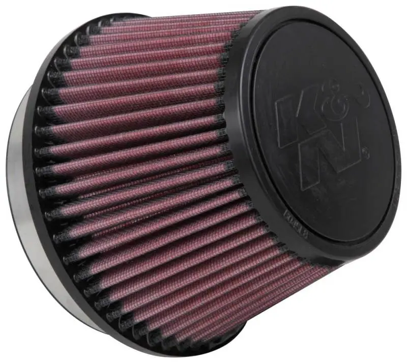 K&N KNNRU-5163 Universal Rubber Filter 5in Flange ID X 6.5in Base OD X 4.5in Top OD X 4.125in Height №2